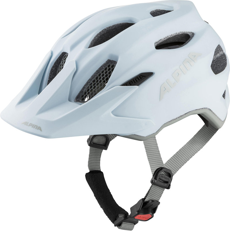 Alpina Carapax Kask rowerowy Młodzież, niebieski/szary 51-56cm 2022 Kaski rowerowe 9702144