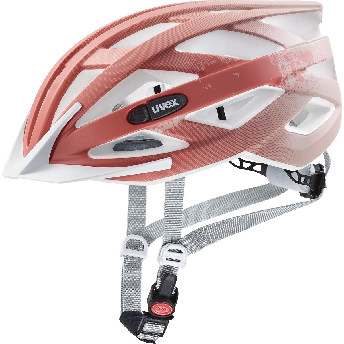 UVEX Air Wing CC Helmet, czerwony 52-57cm 2022 Kaski miejskie i trekkingowe S4100480515