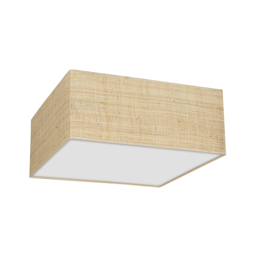Milagro Lampa sufitowa MARSHALL WHITE RATTAN 3xE27 MLP7488