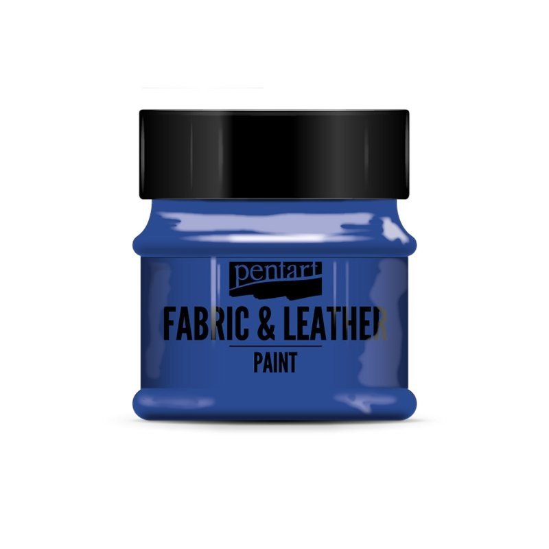PENTART FARBA DO TKANIN I SKÓR 50ml NIEBIESKA