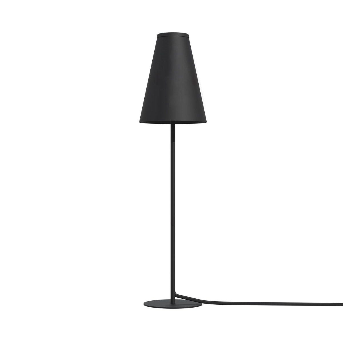 Nowodvorski Lampa stołowa TRIFLE BLACK do sypialni i jadalni czarny 7761