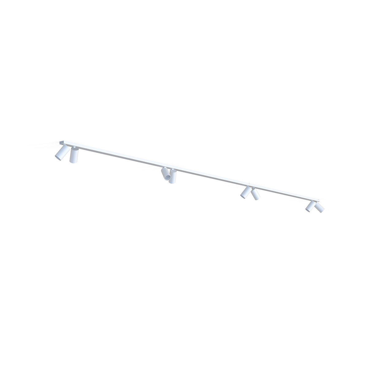 Nowodvorski Lampa punktowa listwa natynkowa MONO VIII dł. 2x 200cm GU10 biały 7752