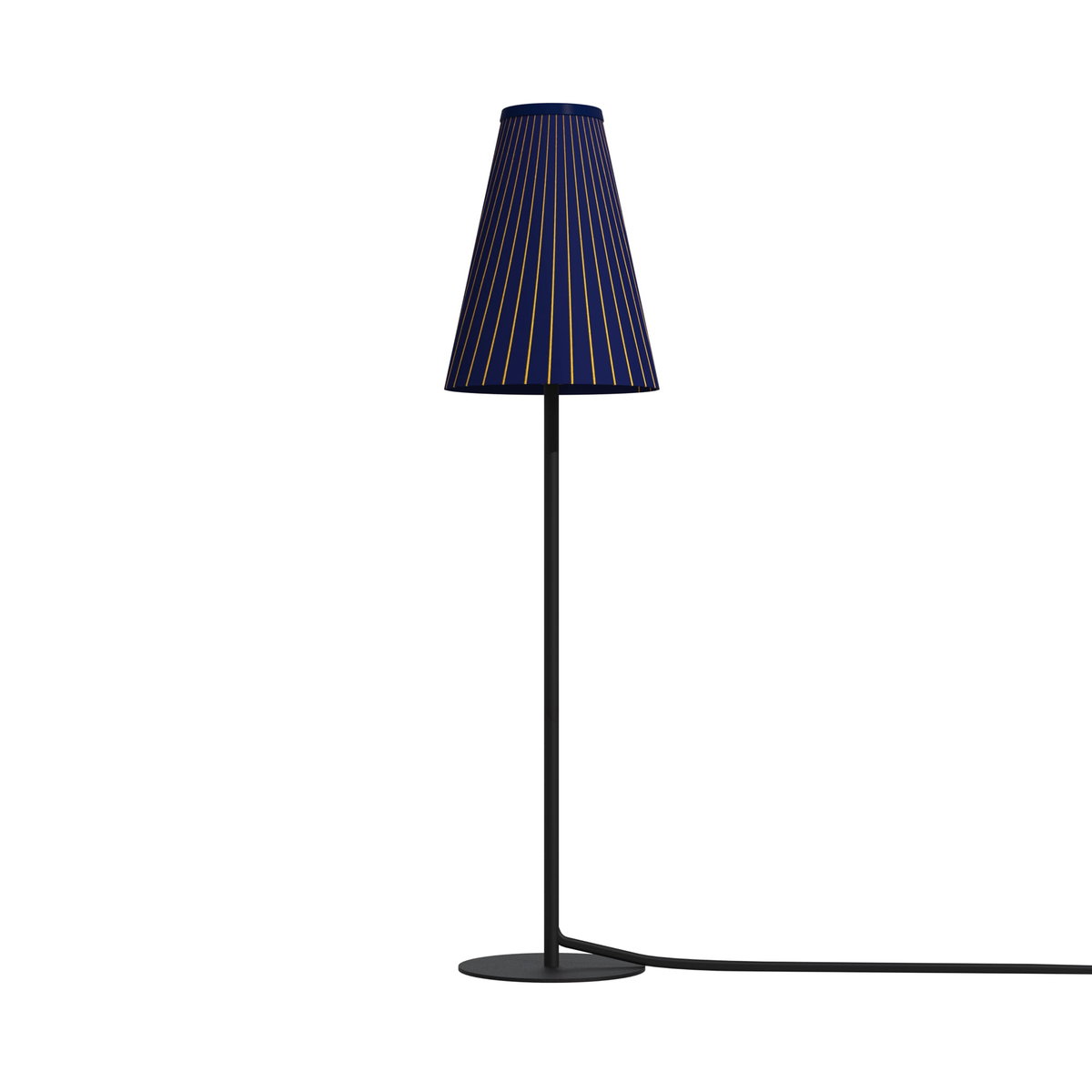 Nowodvorski Lampa stołowa TRIFLE BLUE do sypialni i jadalni niebieski 8075