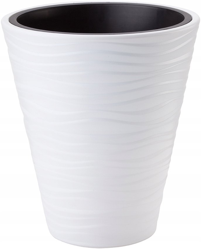 Form-Plastic Donica z wkładem SAHARA 30 biały