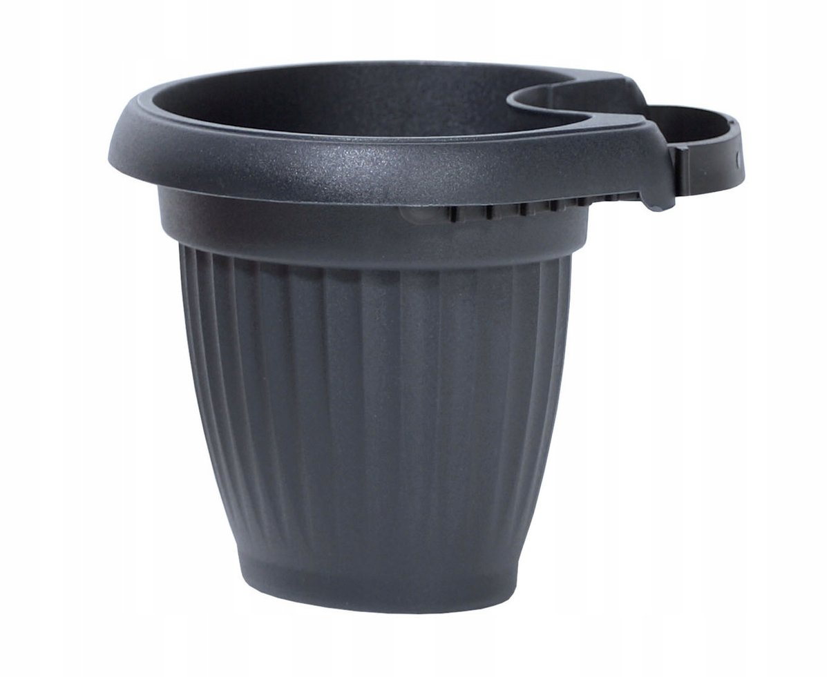 Prosperplast Donica na rynnę antracyt 20 cm