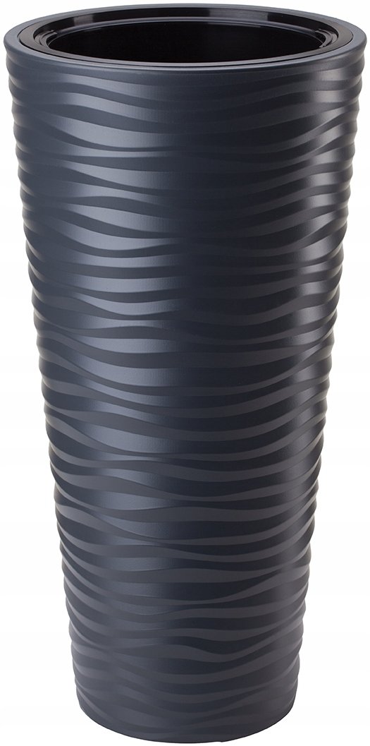 Form-Plastic Donica z wkładem SAHARA SLIM 35 antracyt