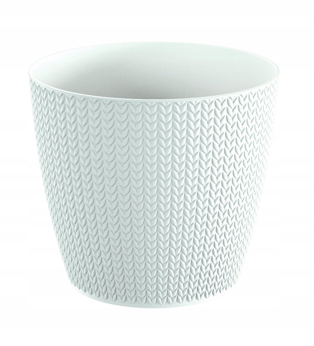 Prosperplast WHEATY Doniczka 12,8 cm, biały DWH130