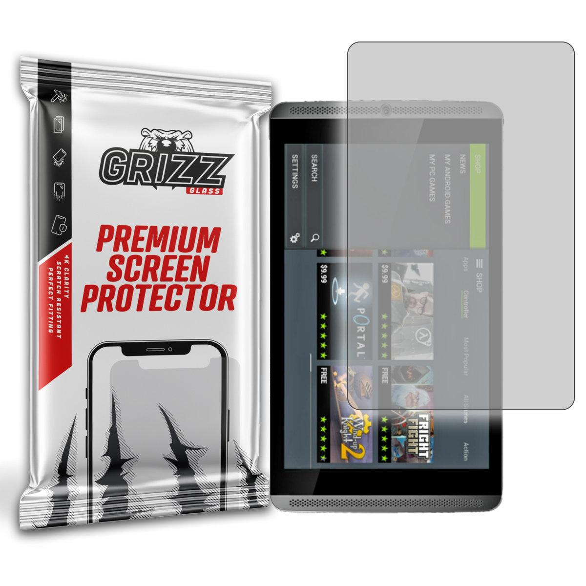 GrizzGlass PaperScreen folia matowa do Nvidia SHIELD Tablet