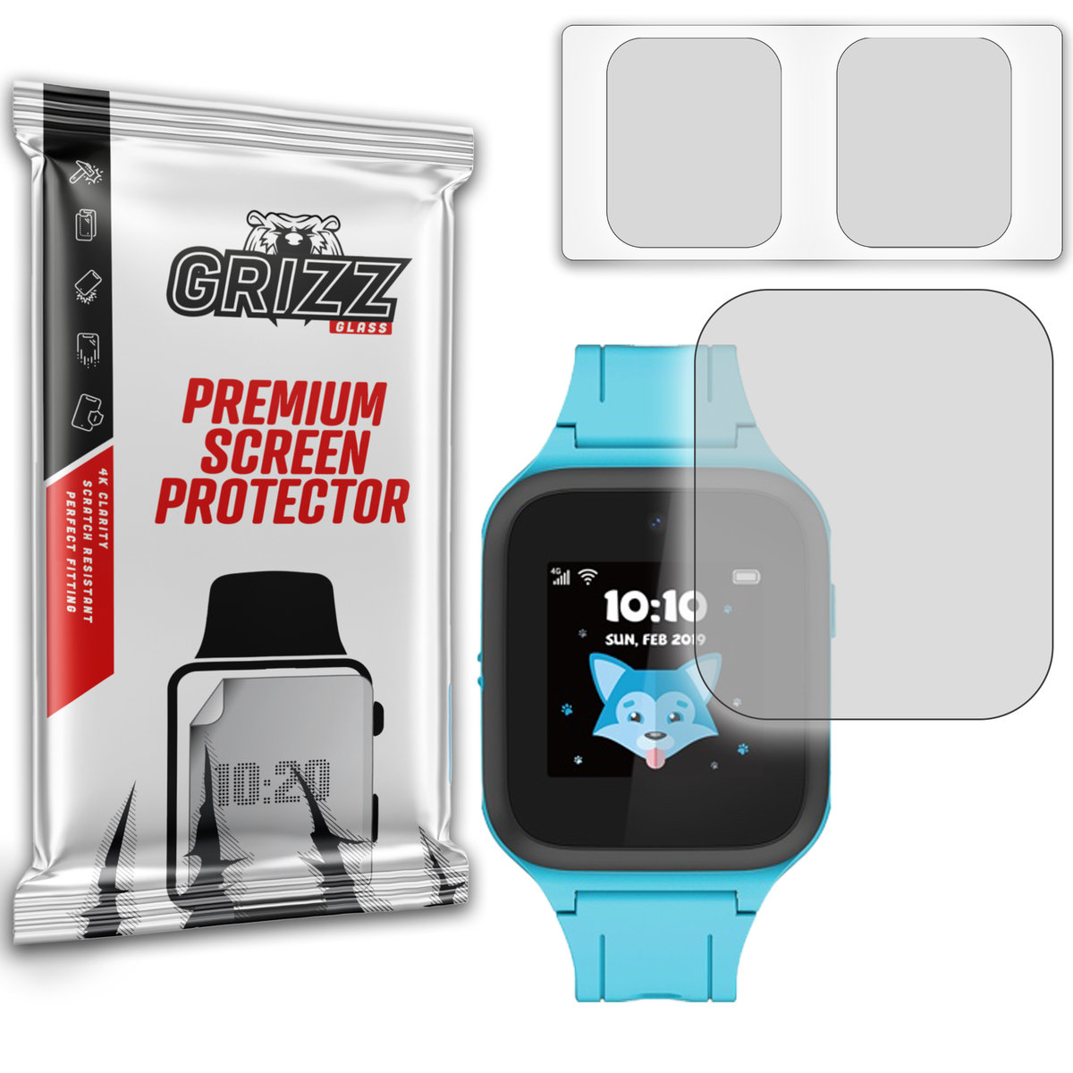 GrizzGlass PaperScreen folia matowa do TCL Family Watch MT40