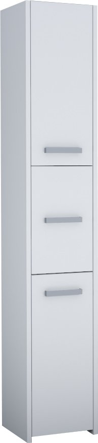 Szafka łazienkowa wąska 30 cm BIAŁA