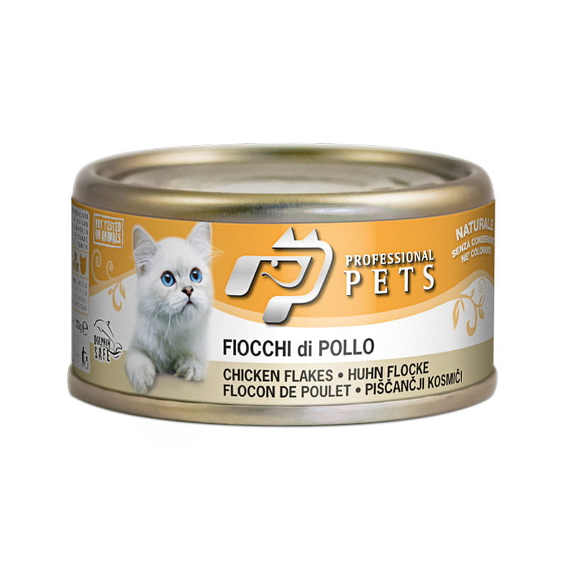 PROFESSIONAL PETS FILET Z KURCZAKA DLA KOTA 70g