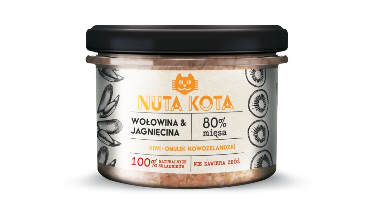 NUTA KOTA WOŁOWINA&JAGNIĘCINA 200g
