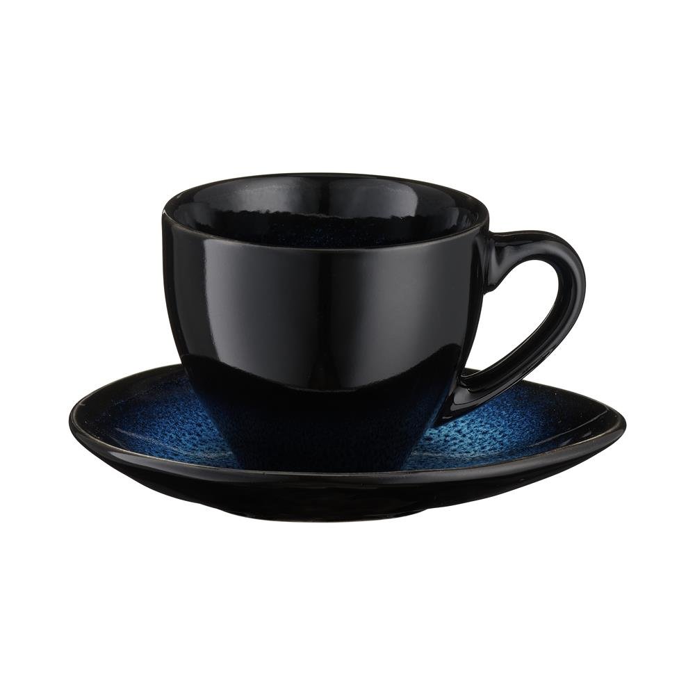 Filiżanka z kamionki 220 ml DARK NIGHT VILLA ITALIA