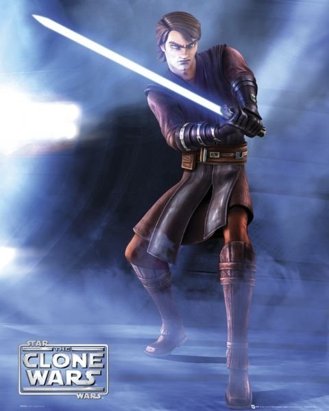 CLONE WARS plakat 40x50cm