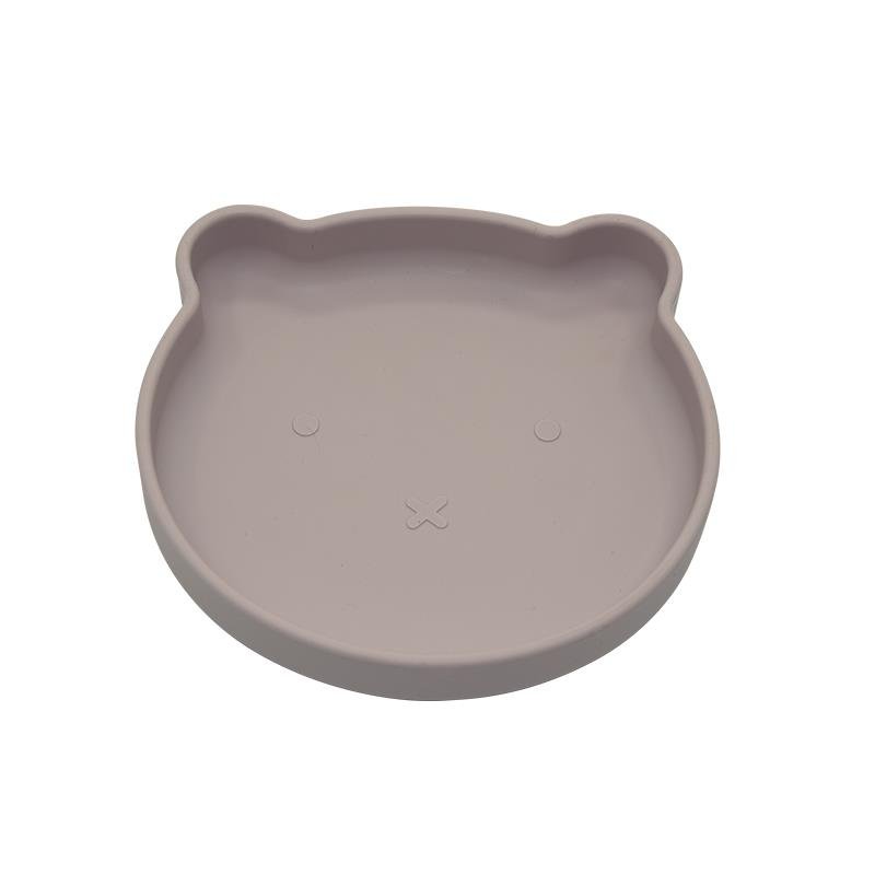 Bo Jungle talerz silikonowy z przyssawką Bear Grey