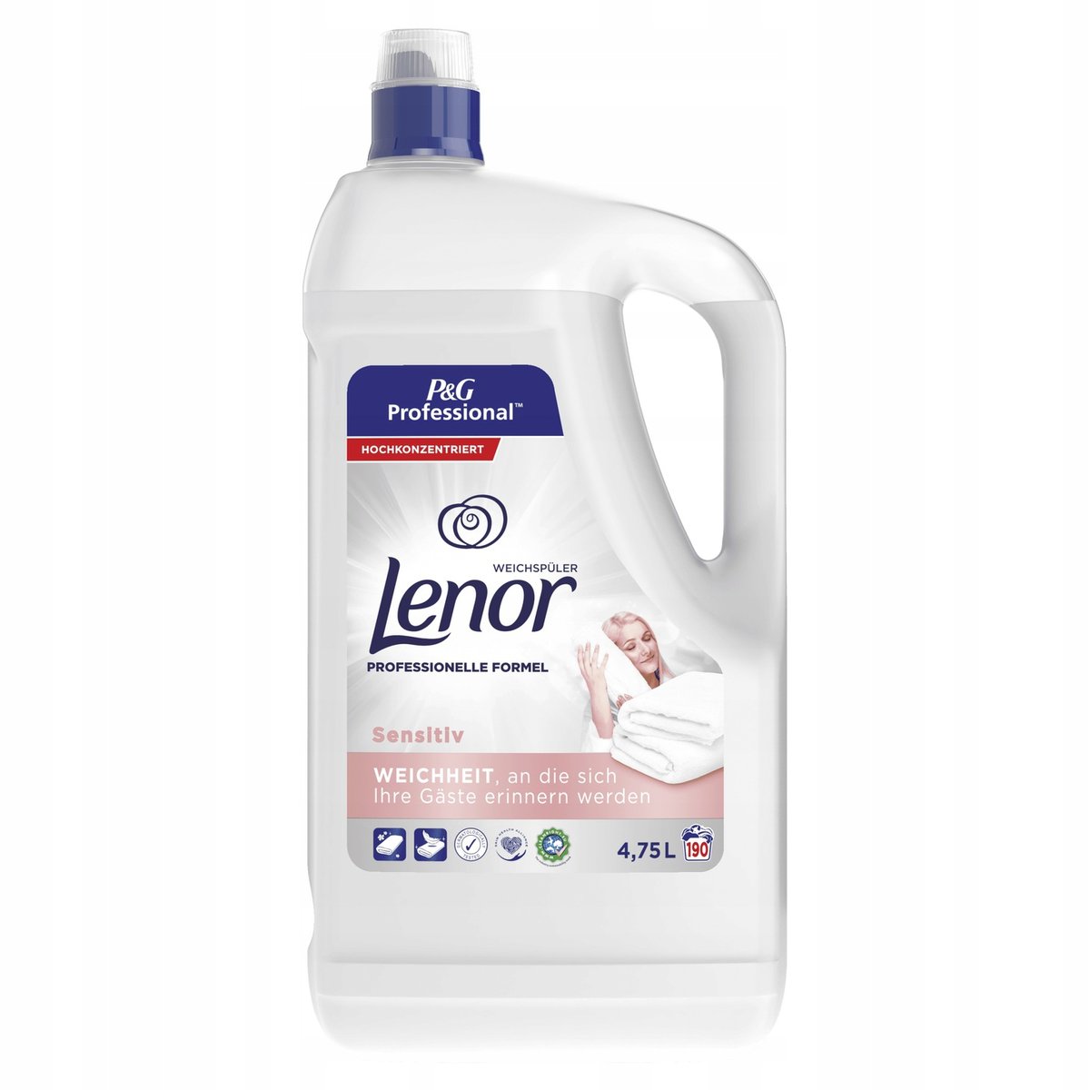 Lenor Sensitiv 4,75L Płyn do płukania hipoalergicz