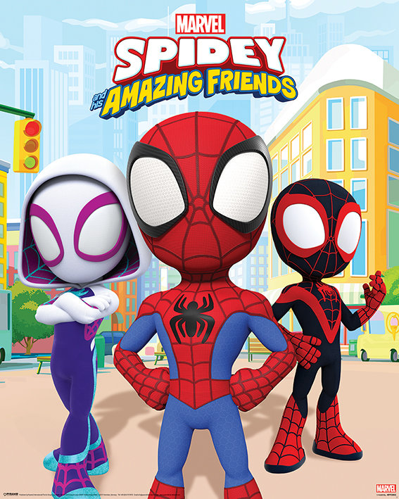 SPIDEY AND HIS AMAZING FRIENDS plakat 40x50cm