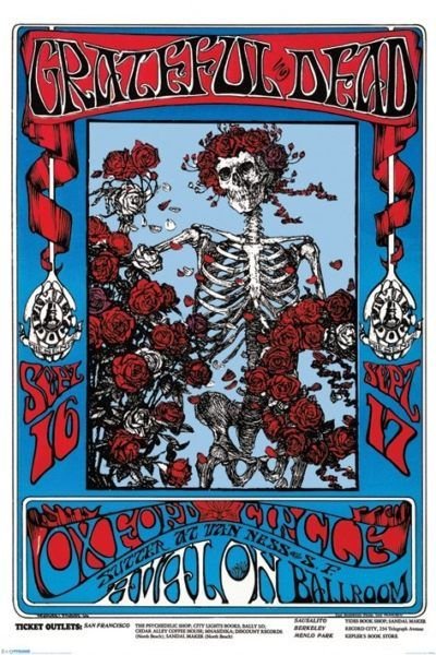 Pyramid Posters Family Dog (Skeletons & Roses) - plakat PP32432