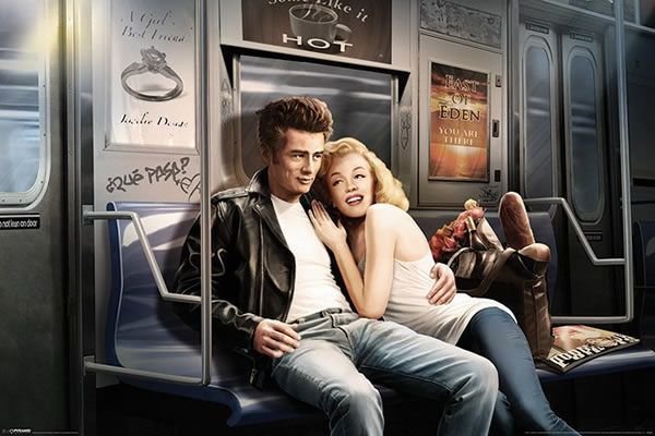 Pyramid Posters Subway Ride (J.J. Brando) - plakat PP33226