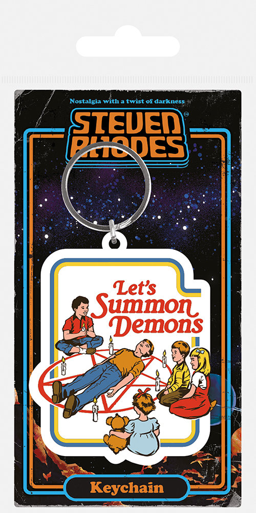 STEVEN RHODES LET'S SUMMON DEMONS brelok gumowy