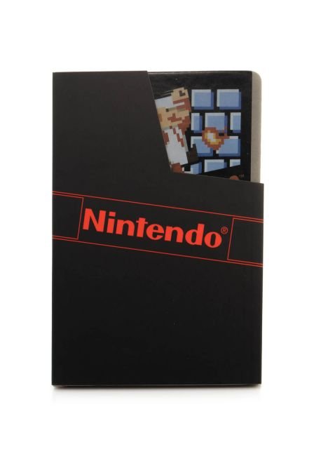 Фото - Стікери й папірці Nintendo Nes Super Mario Bros Cartridge - notes A5 skórzany 