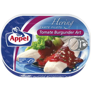 Appel FILET ŚLEDZIOWY 200G TOMATE BURGUNDER APPEL