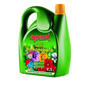 Agrecol Sp z o.o BALKONOWE NAWÓZ DO ROŚLIN BALKONOWYCH ORG-MINER 2,5 L zakupy dla domu i biura 344