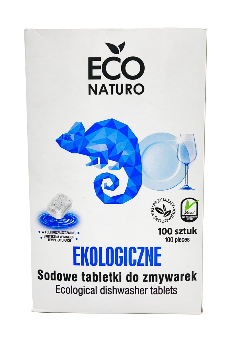 Tabletki do zmywarki Eco Naturo Ekologiczne 100szt