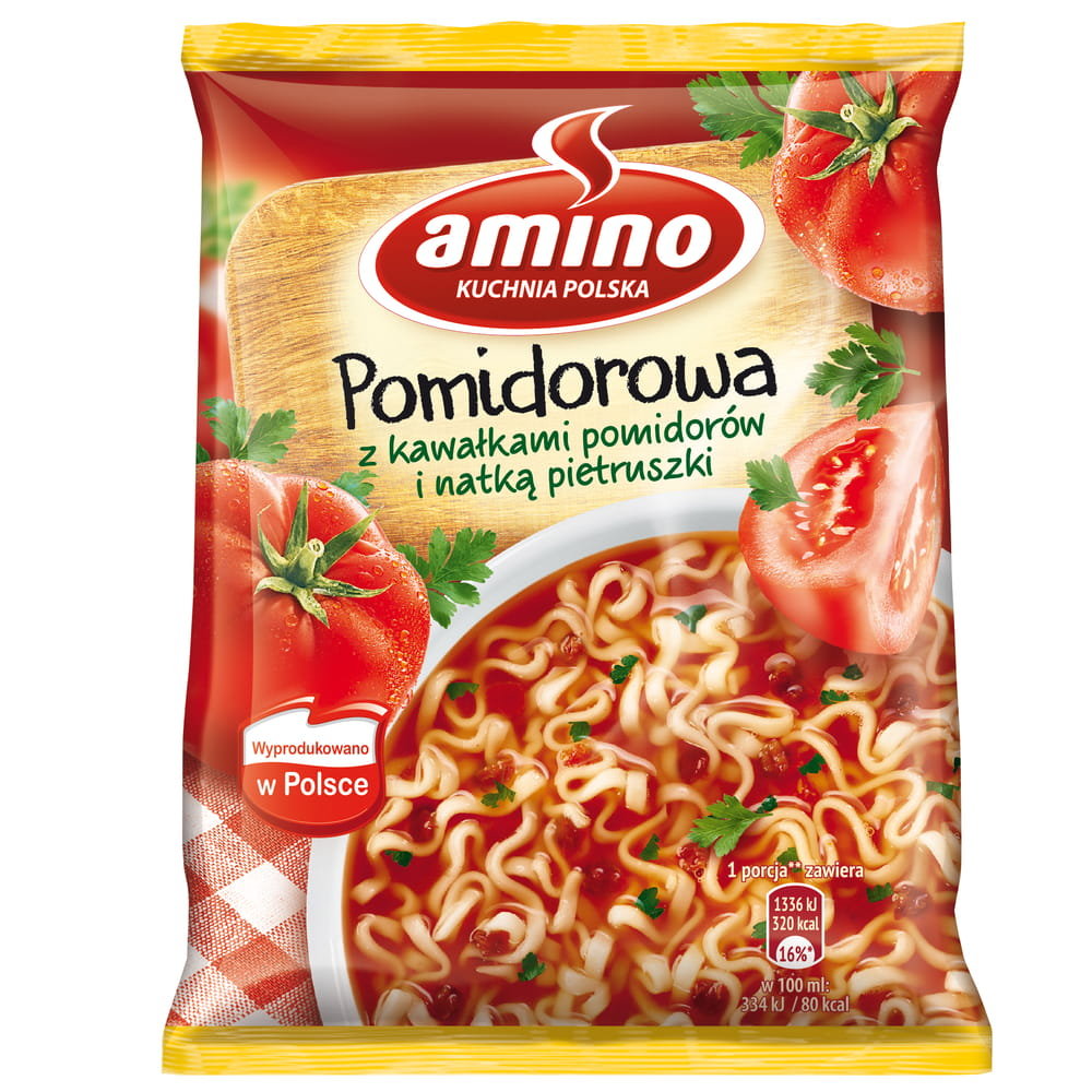 Amino POMIDOROWA ZUPA BŁYSKAWICZNA 61G