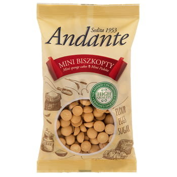 Biszkopty Mini Andante 120g CADA.9100