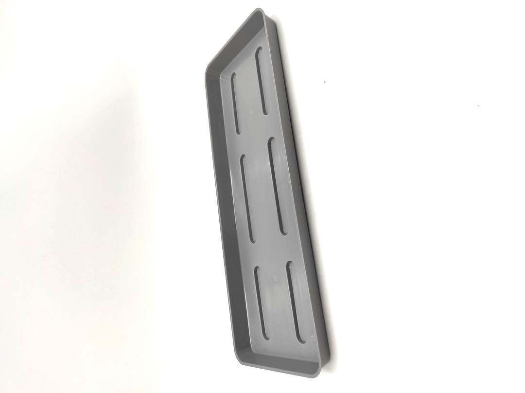 Podstawka prostokątna RATTAN 40 cm szary