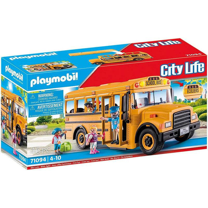 Playmobil Autobus szkolny: US School Bus 71094