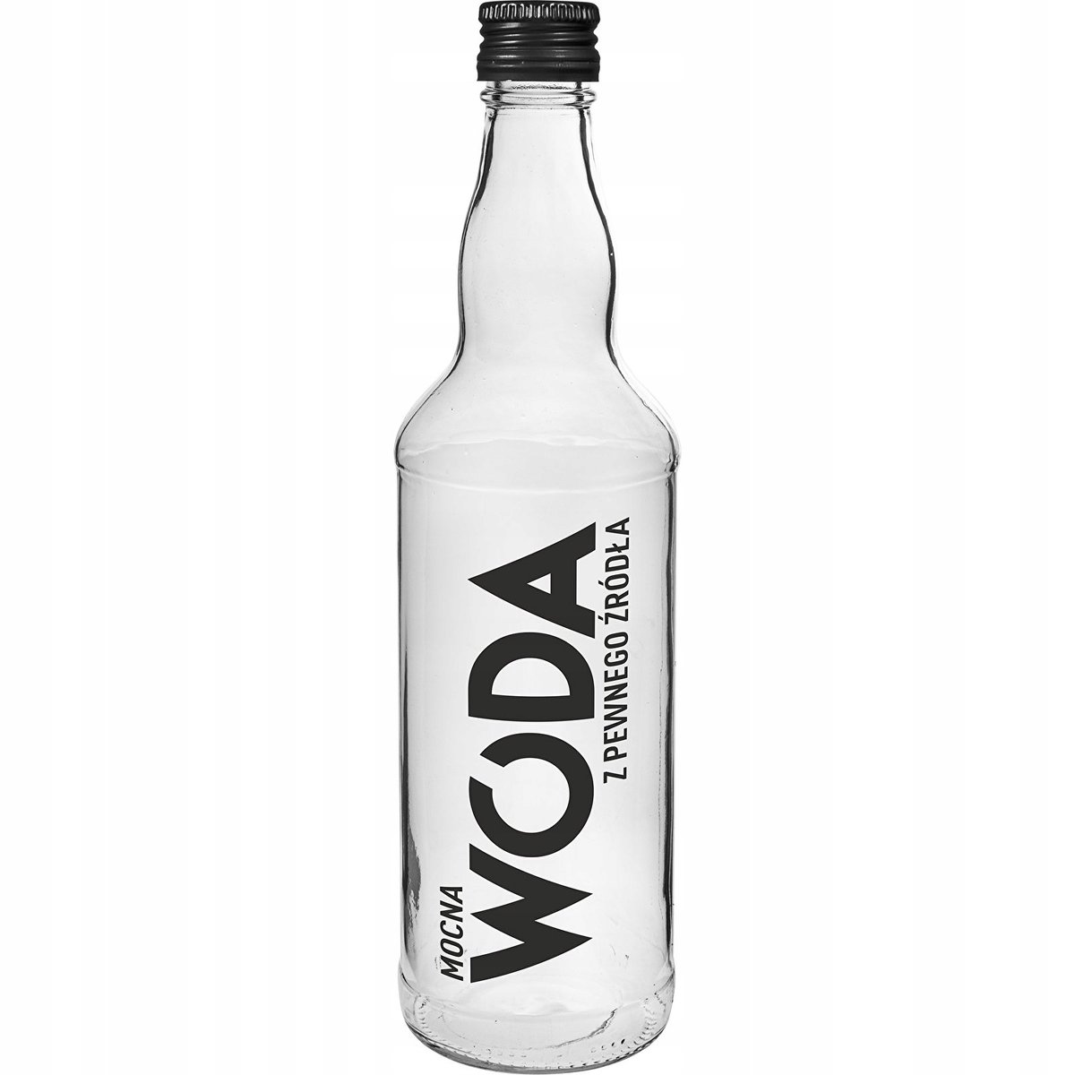 Browin Butelka 0,5 L z zak., nadruk mocna Woda