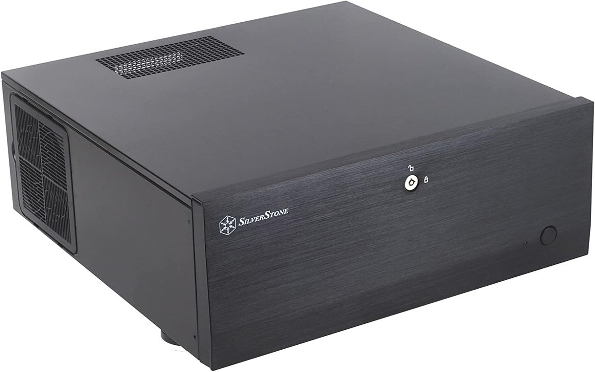 Silverstone SST-GD07B-C - Grandia Airflow Desktop USB-C - czarna