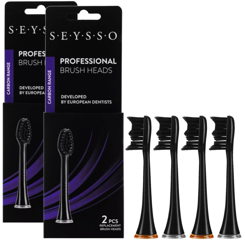 4X Końcówka Seysso Carbon Professional
