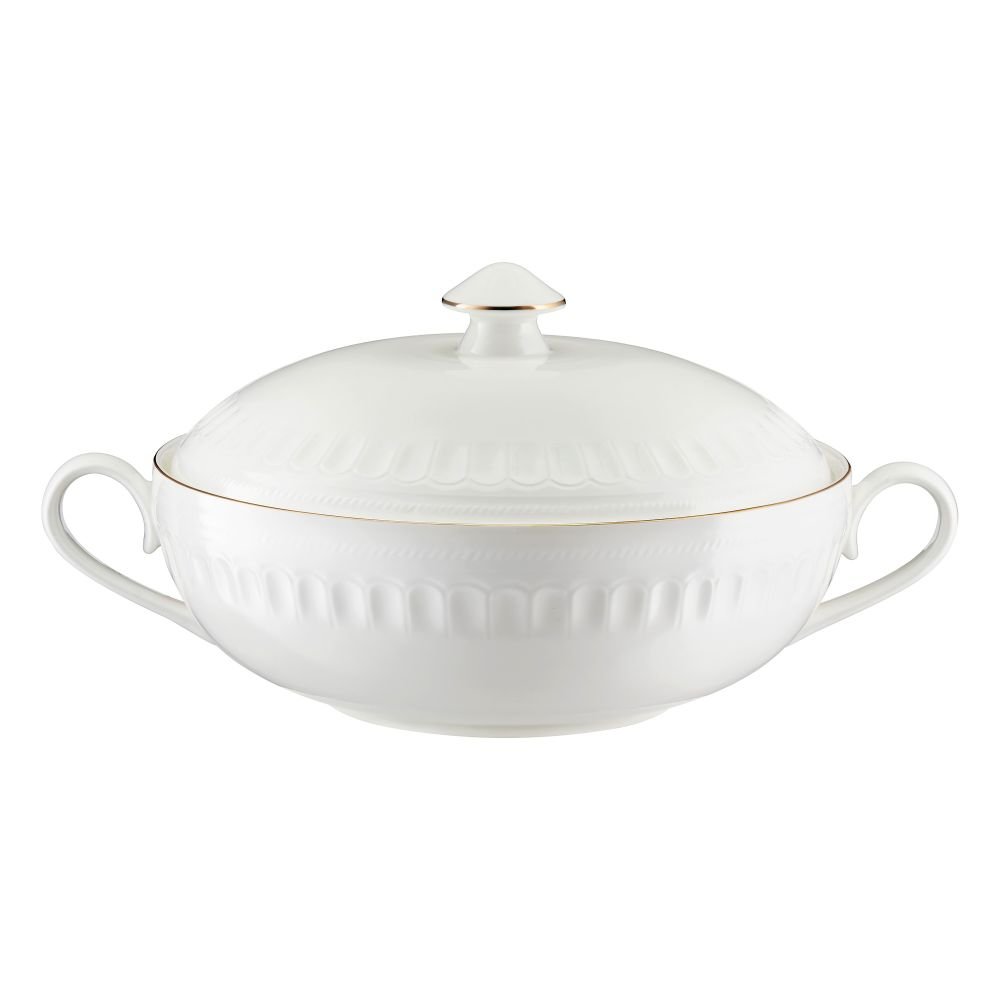 Waza porcelanowa 2,5 litra MESYNA GOLD VILLA ITALIA