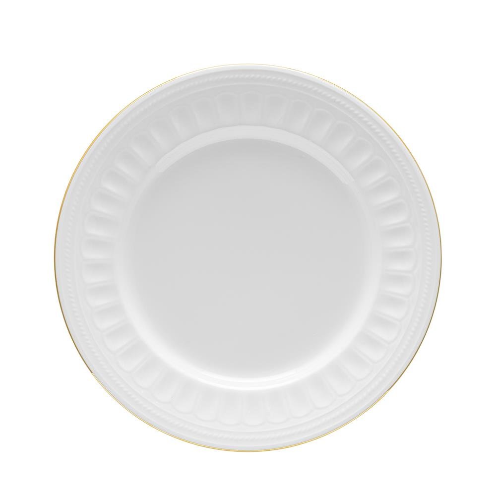 Talerzyk deserowy śniadaniowy porcelanowy 20 cm MESYNA Gold VILLA ITALIA