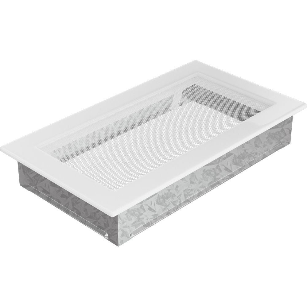Kratki.pl KRATKA KOMINKOWA PROSTOKĄTNA BIAŁA 170X300 MM 30B