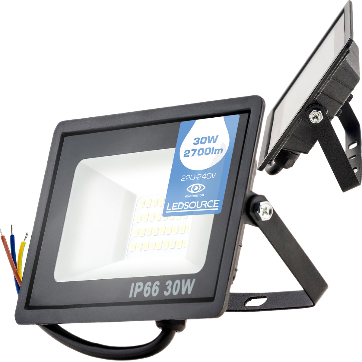 Halogen Reflektor NAŚWIETLACZ LED 30W 2700lm SLIM NW