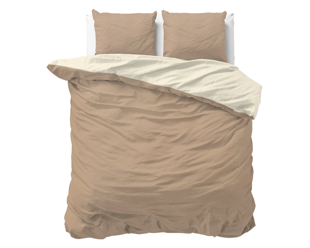 Kpl 240x220 TWIN FACE brąz miktoperkal