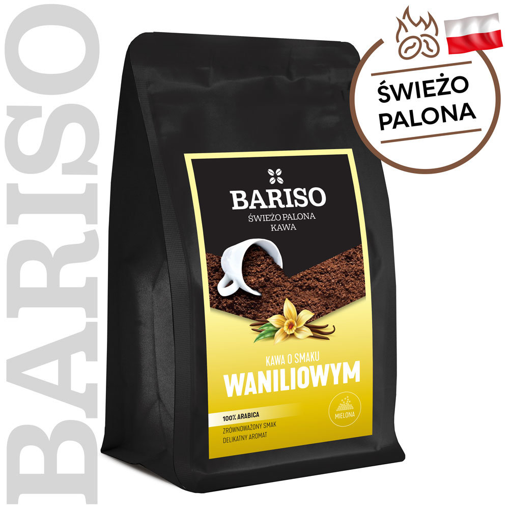 Bariso, kawa mielona o smaku waniliowym, 200 g