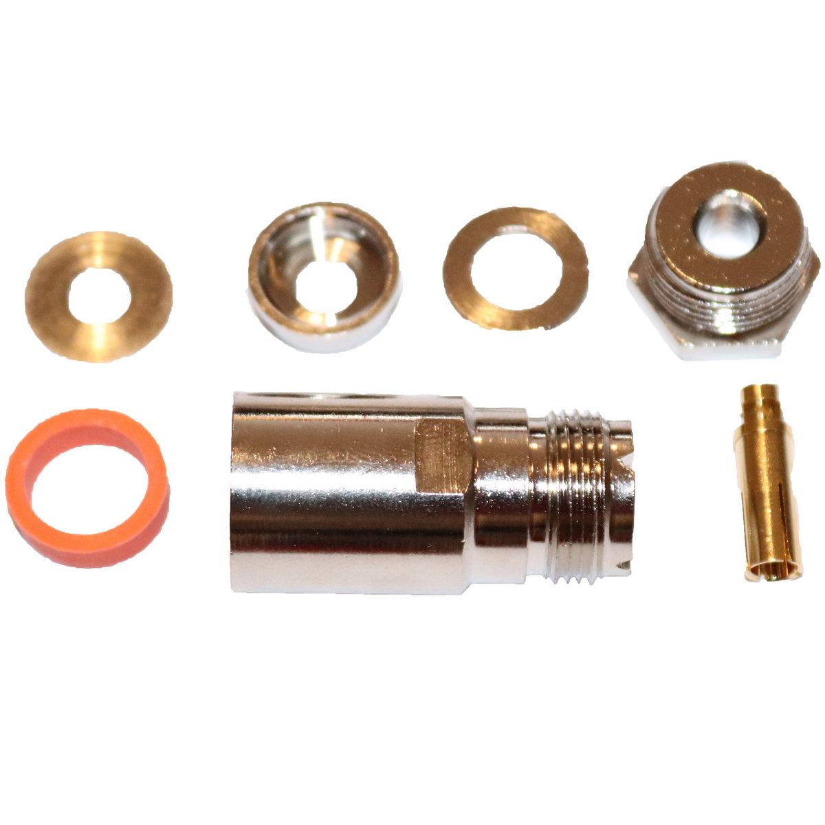 Gniazdo UHF na RG58 skręcane