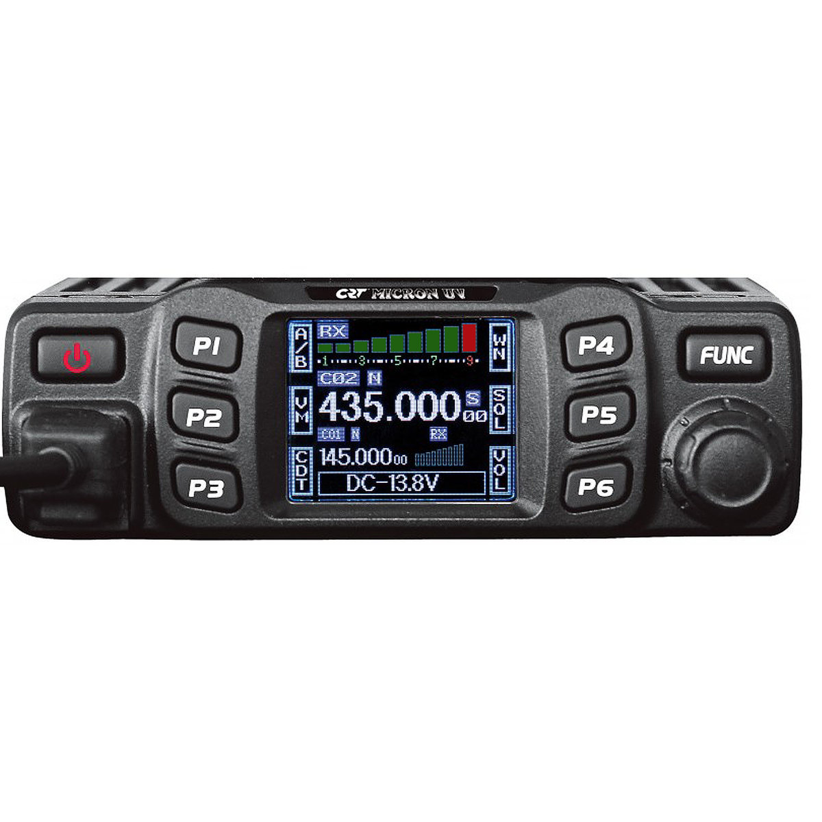 CRT MICRON UV duobander samochodowy 25W z dwoma odbiornikami