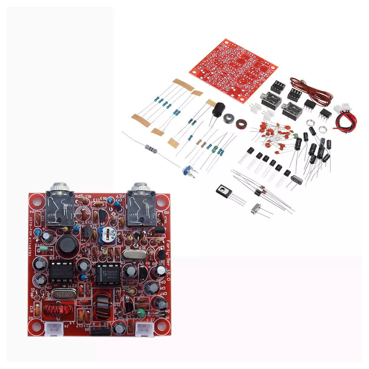 Forty 9-er DIY - KIT transceivera CW QRP o mocy 4W - 7.023MHz