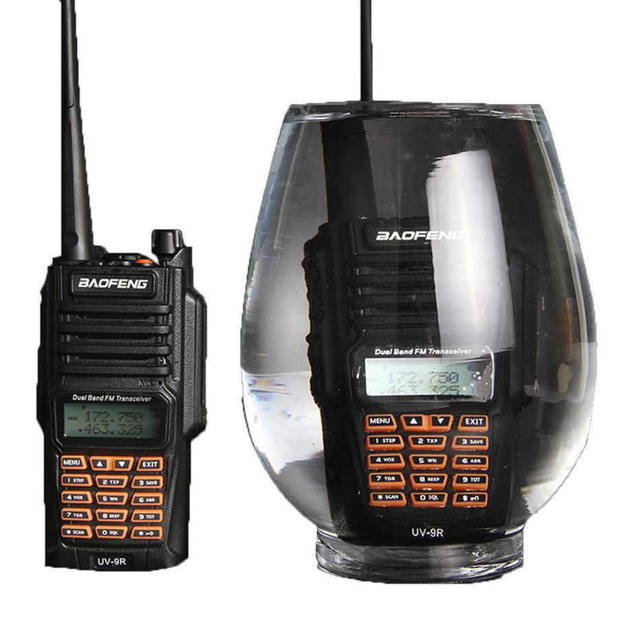 Baofeng UV-9R 5W kurzo- i wodoodporny (IP57) radiotelefon dwupasmowy (2m/70cm)
