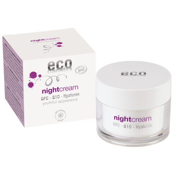 Producent niezdefiniowany ECO NIGHT Krem na noc z OPC, Q10 i kwasem hialuronowym, 50ml