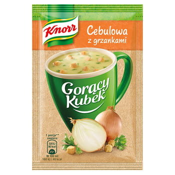 Knorr Gorący Kubek Cebulowa z grzankami 17 g