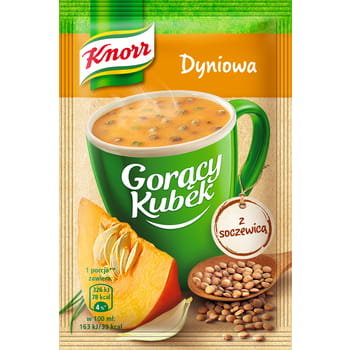 Knorr Gorący Kubek Dyniowa z soczewicą 22 g