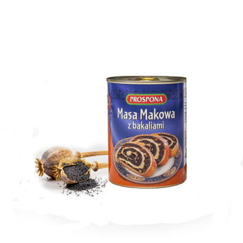 PROSPONA MASA MAKOWA Z BAKALIAMI B/K 400G zakupy dla domu i biura 36638104