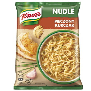 Knorr Nudle Pieczony kurczak Zupa-danie instant 61 g